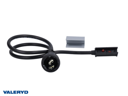 LED Side marking light Aspöck Unipoint I 119x44x18mm yellow 24V with P&R 0,50m ASS1 Cable