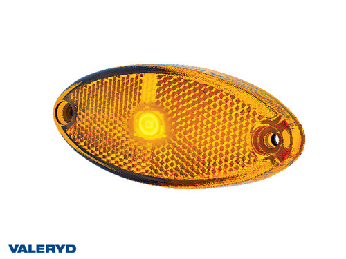 LED Side marking light 102,4x45,2x15,8mm 12-36V yellow 50cm Cable incl.. QS150 contact [3170065]