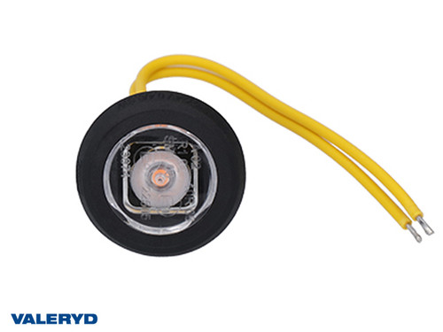 LED Side marking light Valeryd Ø32x17,2mm Yellow 12-36V incl. 0.15m Cable [3172075]
