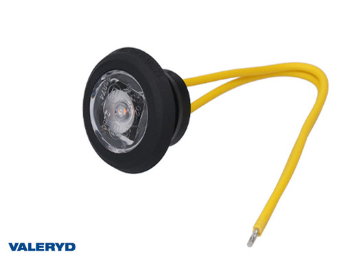 LED Side marking light Valeryd Ø32x17,2mm Yellow 12-36V incl. 0.15m Cable [3172075]