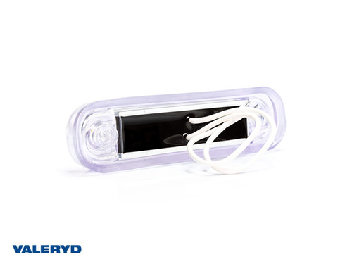 LED Side marking light 110x30,5x18mm blue 15cm Cable