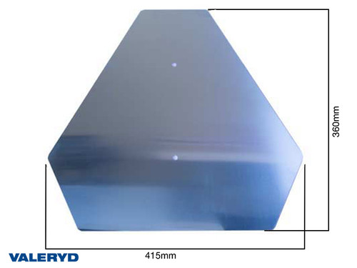 SMV Sign Reflector Warning triangle 42x36, aluminium ECE R69 [3160051]