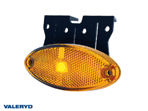 LED Side marking light 102,4x74x37,8mm 12-36V yellow 50cm Cable incl. QS075 contact [3156111]