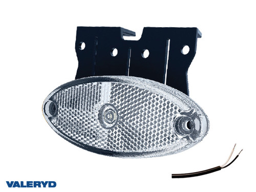 LED Position light 102,4x74x37,8mm 12-36V white 50cm Cable [3156102]