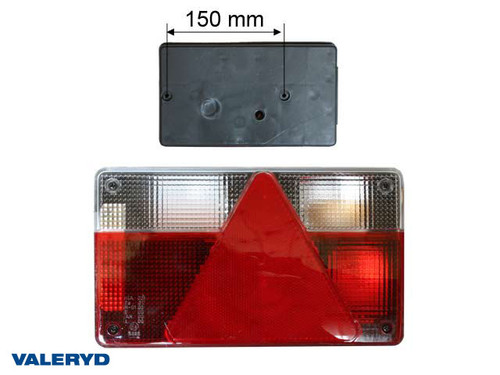 Tail light Ajba Right 235x140x50with, cable entry at the rear  [3010061]