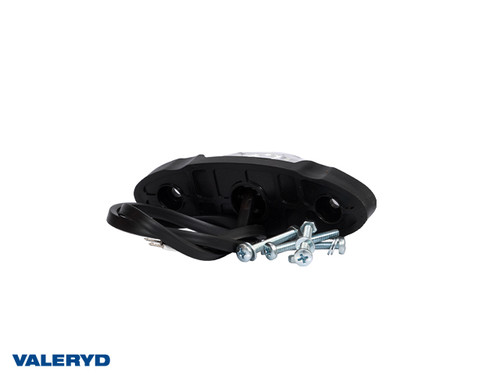 LED End outline marker 122x41x36mm red/white 500mm Cable [3170051]