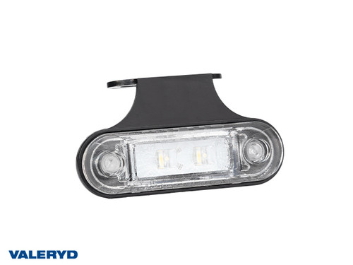LED Position light Valeryd 78x46x18 white 12-30 V with reflector incl. 450 mm cable  [3156035]