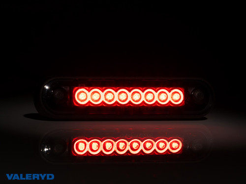 LED Position light Valeryd Arctic Night 120,4x15,7mm red incl. 150mm cable [3150036]