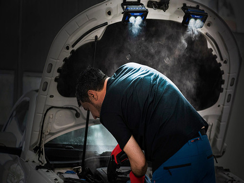 Multi LED Worklight Valeryd with magnet handle 170x105x45mm 1000Lm Rechargeable (6 pack)