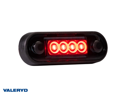 LED Position light Valeryd Arctic Night 84,2x27,7x12,8mm red incl. 150mm cable  [3150034]