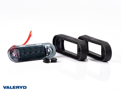 LED Position light Valeryd Arctic Night 84,2x27,7x12,8mm red incl. 150mm cable  [3150034]