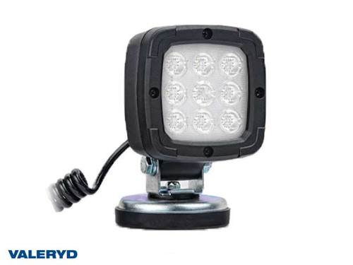 LED Worklight 1800Lm,100x100x74 magnetic mount, Spiral cable 7,8m [3110002]