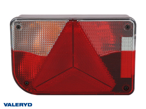 Tail light Jokon Left 200 130 56 with reflector and no. plate light. Bayonet 5-pin  [3010052]
