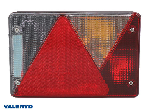 Tail light Aspöck Multipoint 4 Right 200x136x59 with number plate light. Bayonet 4(5)-pin  [3010049]