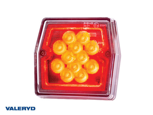 LED Fog light 99,7x92,7x30, 1m cable , 2 x M5 screw connection , CC=45 mm