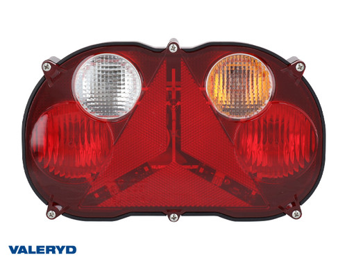 Tail light Radex 8500 waterproof Right 240x145x90 with reversing light, fog light. Bayonet conn.  [3018011]