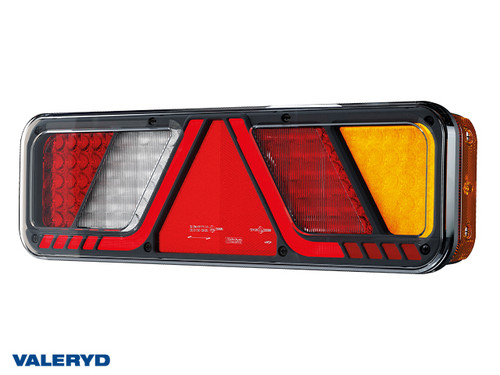 LED Rear light SCANDI-700 Valeryd R 450x138x72,3mm 24V 2,5m Cable incl. CANBUS system [3012081]