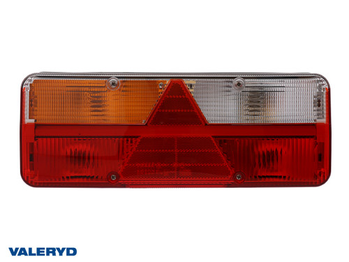 Tail light Valeryd Kingpoint L 400x153x88mm 12-36V 7-functional, LED Number plate lamp, AMP socket [3012072]