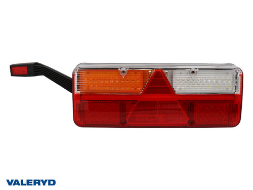 LED Tail light Valeryd Kingpoint L 569x153x88mm 12-36V 6-functional, End outline marker, AMP socket