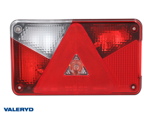 Tail light Aspöck Multipoint 5 Left 238x140x55, cable entry at the rear  [3010110]