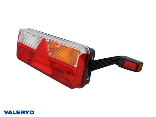 Tail light Valeryd Kingpoint R 569x153x88mm 12-36V 6-functional, LED Number plate lamp, AMP socket [3012045]