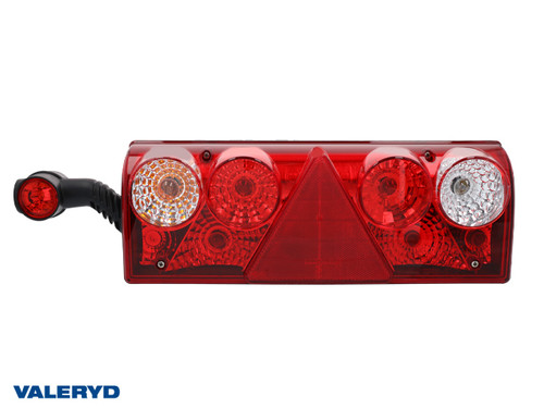 Tail light Aspöck Europoint II L 426x154x85mm reflector, fog light, 7 pin. ASS2 [3012032]