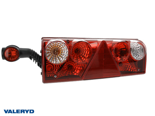 Tail light Aspöck Europoint II L 426x154x85mm reflector, fog light, 7 pin. ASS2 [3012032]