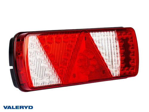 LED Tail light Aspöck Ecoled L 350x131,81x71mm reflector, fog light, 7 pin. ASS2 [3012018]