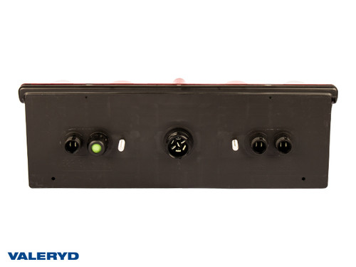 LED Tail light Aspöck Europoint II L 426x154x85mm reflector, fog light, 7 pin. ASS2.1