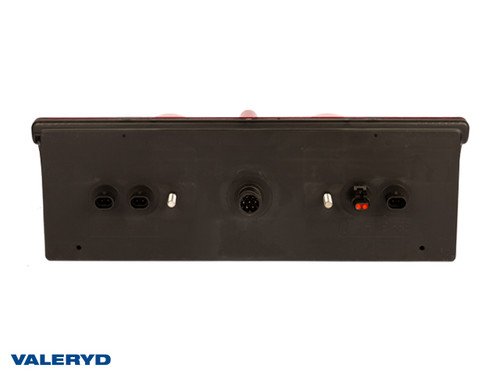 LED Tail light Aspöck Europoint II R 426x154x85mm reflector, fog light, 7 pin. AMP [3012012]