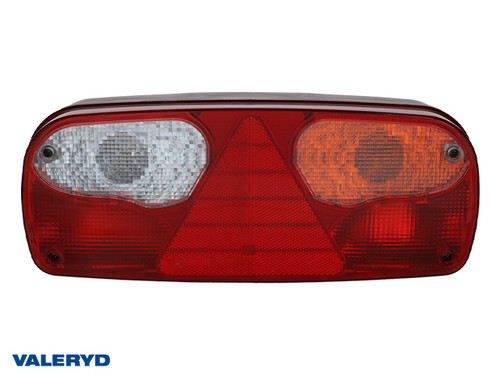 Tail light Aspöck Ecopoint I R 344x140x78mm reflector, fog light, 7 pin. ASS2 [3012021]