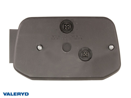 Tail light Radex 2800 Left 246x149x63 with number plate light, fog light. Bayonet connection  [3010312]