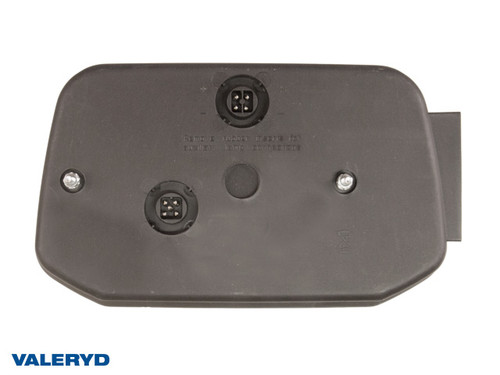 Tail light Radex 2800 Right 246x149x63 with reversing light. Bayonet connection  [3010317]