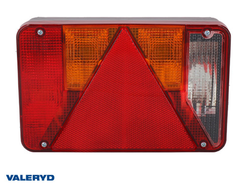 Tail light Radex 5800 Right 220x140x60 with number plate light and reversing light. Bayonet conn.  [3010308]