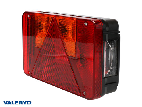 Tail light Radex 5800 Left 220x140x60 with number plate light, fog light. Bayonet connection  [3010302]