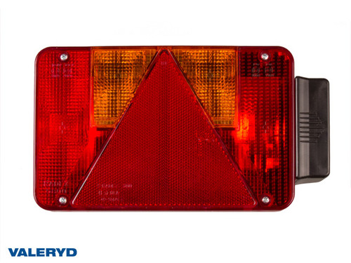 Tail light Radex 5800 Left 220/250x140x60 with number plate light, fog light. Bayonet connection  [3010303]