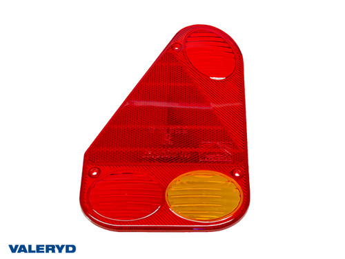 Spare lens Aspöck Earpoint III Tail light Left 146x220x53 with triangle reflector (for 3010050) [3120050]