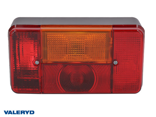 Tail light Radex 5001S Left 196x106x61 with number plate light and fog light [3010301]