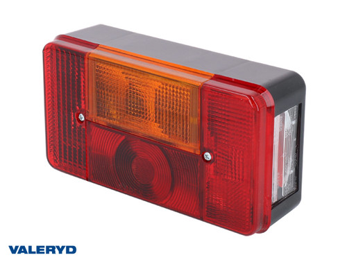 Tail light Radex 5001S Left 196x106x61 with number plate light and fog light [3010301]