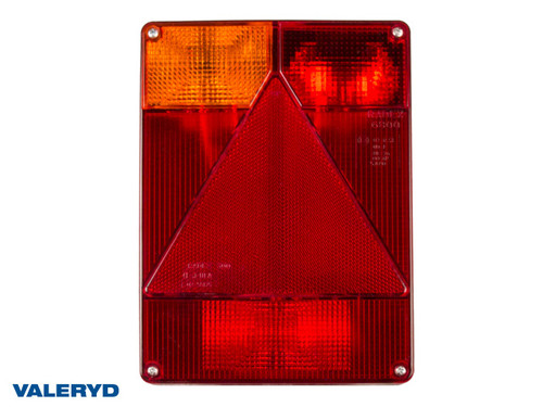 Tail light Radex 6800 Left 220x160x60 with fog light. Bayonet connection 