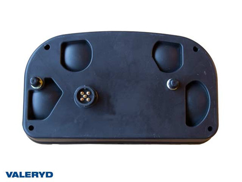 Tail light Aspöck Multipoint 2 Left 240x140x52 plate light, reflector. Bayonet 5-pin  [3010025]