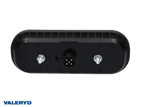 LED Tail light SCANDI-320 Right/Left 195x75x35, 12/36V, Bayonet 5-pin