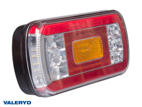 LED Tail light SCANDI-130 R/L 220X100X50.5 (2 pack). Bayonet 5-pin