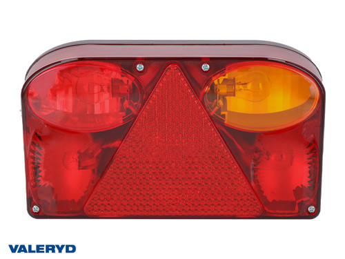 Tail light Right 238x138x55 with fog light , Bayonet connection 5-pin , including bulbs  [3010087]