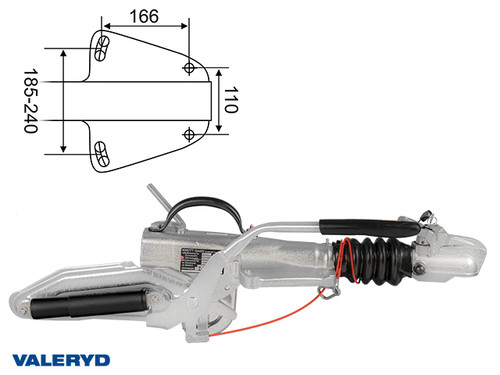 Overrun brake Knott/Avonride KFG27 2700 kg