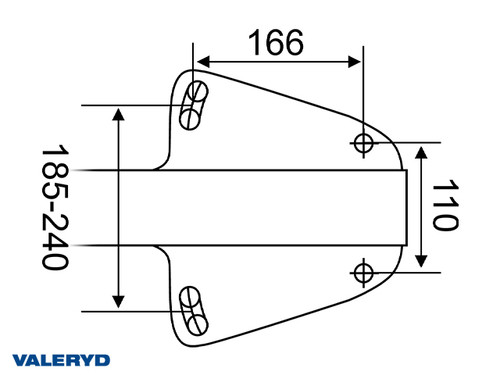 Overrun brake Knott/Avonride KFG27 2700 kg