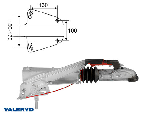 Overrun brake ALKO 60S/2 750 kg