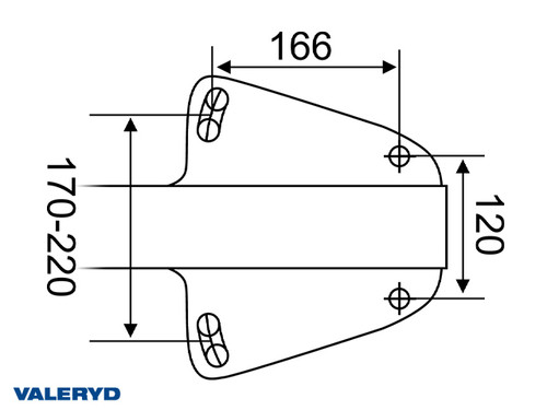 Overrun brake ALKO 161S 1600 kg