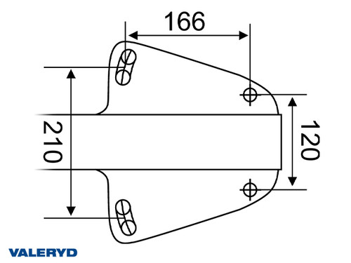 Overrun brake Knott, V, KFG30-A, OE, 1600-3000Kg