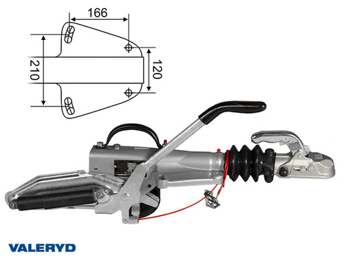 Overrun brake Knott KFG30-A 3000 kg GF